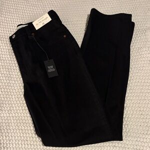 Abercrombie & Fitch Black Straight-Leg Women's Jeans